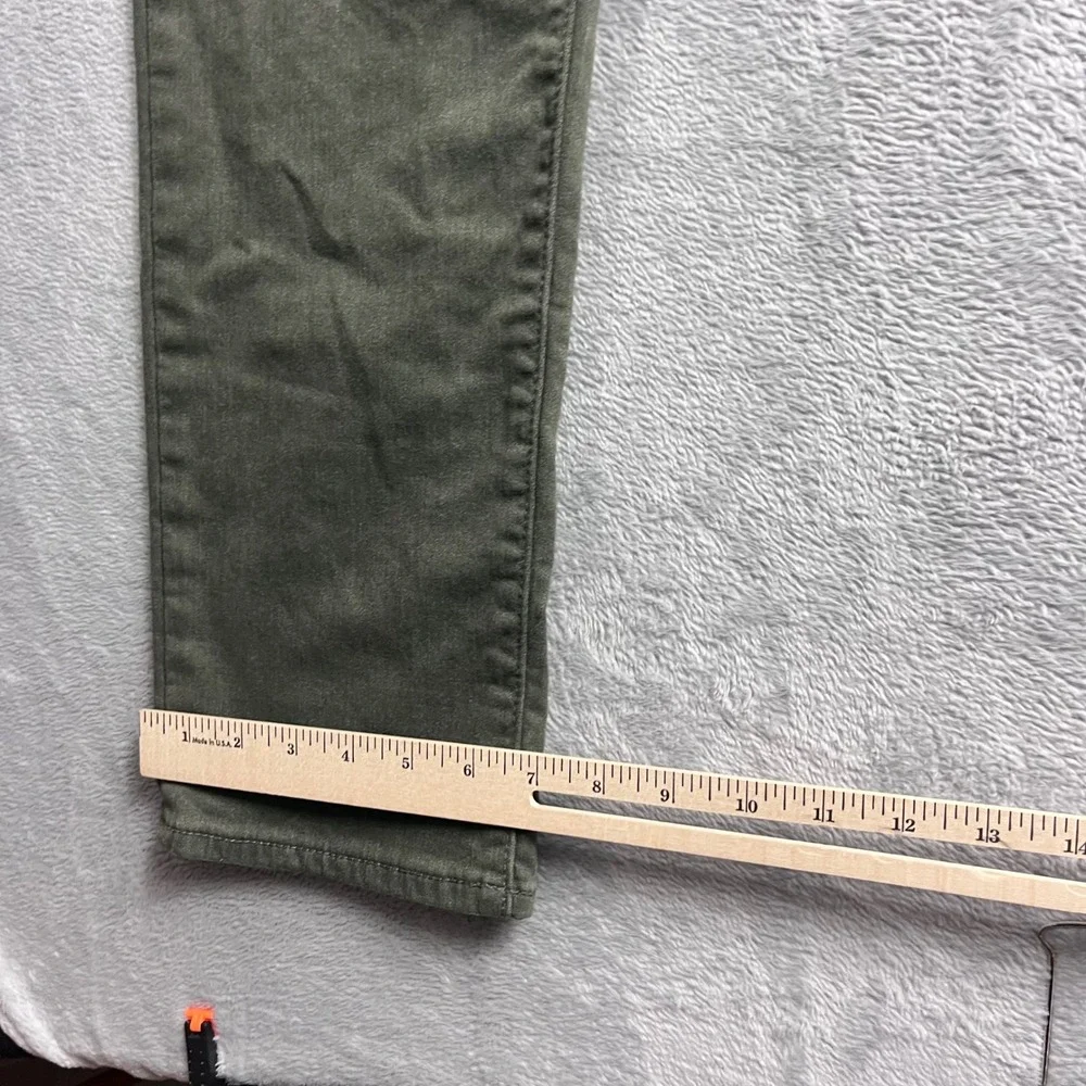 Banana Republic Travel Jean Mens 32x30 Slim Fit Olive Green 5-Pocket Pants